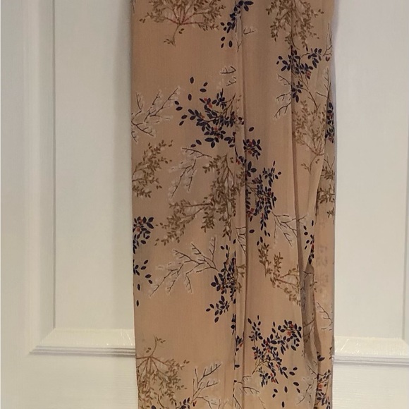 ☀️ En Focus Floral Sheer Layered High/Low Halter Dress Size 4 - Picture 8 of 10